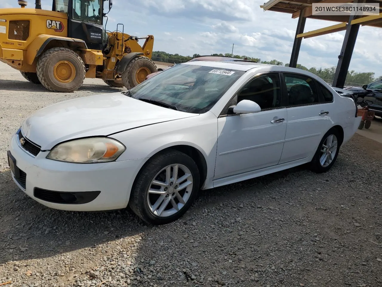 2012 Chevrolet Impala Ltz VIN: 2G1WC5E38C1148934 Lot: 69713944