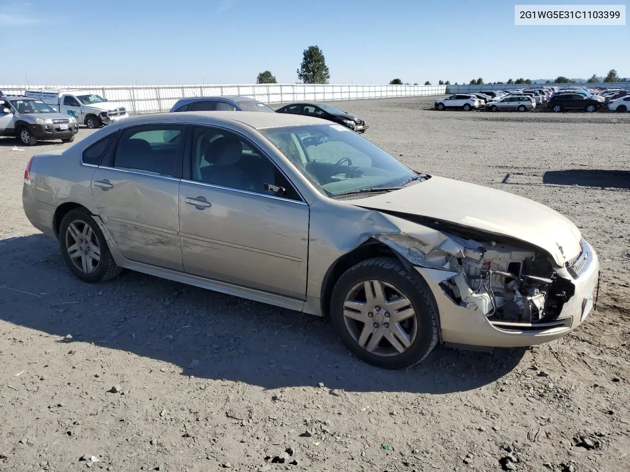 2012 Chevrolet Impala Lt VIN: 2G1WG5E31C1103399 Lot: 69936674