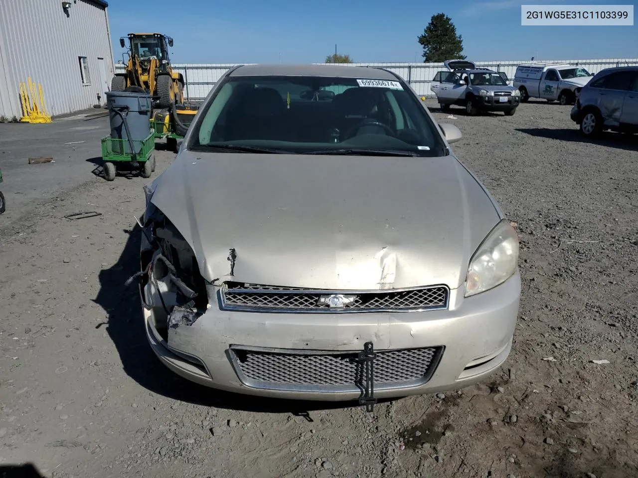 2012 Chevrolet Impala Lt VIN: 2G1WG5E31C1103399 Lot: 69936674