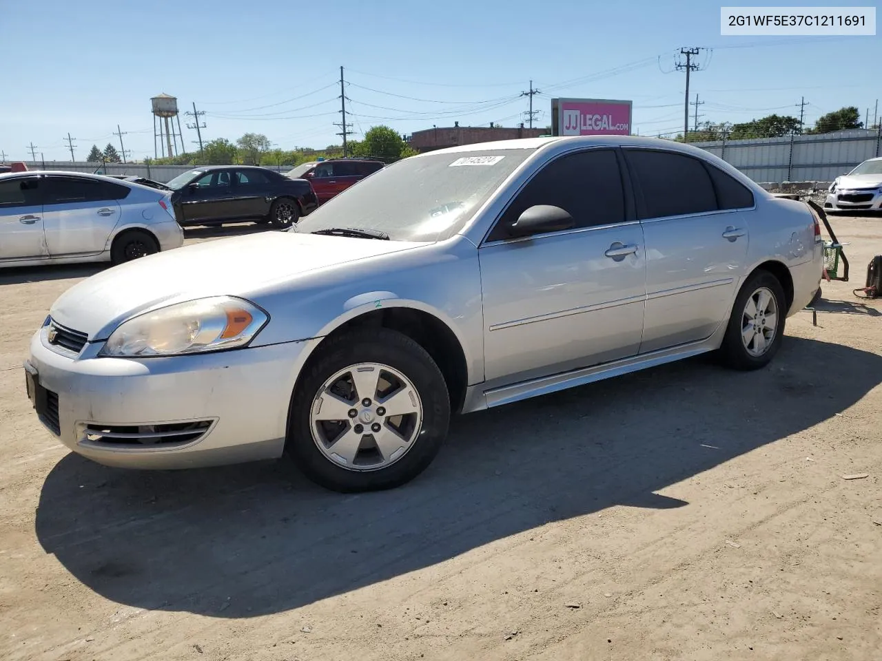 2012 Chevrolet Impala Ls VIN: 2G1WF5E37C1211691 Lot: 70145224