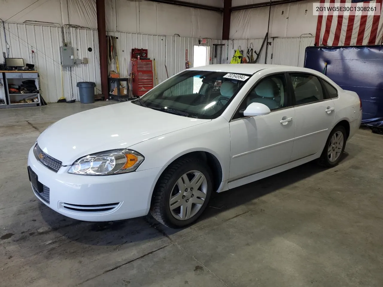 2012 Chevrolet Impala Lt VIN: 2G1WG5E30C1308261 Lot: 70264994