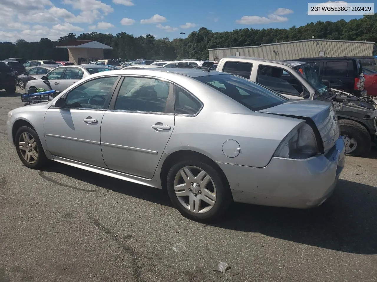 2012 Chevrolet Impala Lt VIN: 2G1WG5E38C1202429 Lot: 70305344