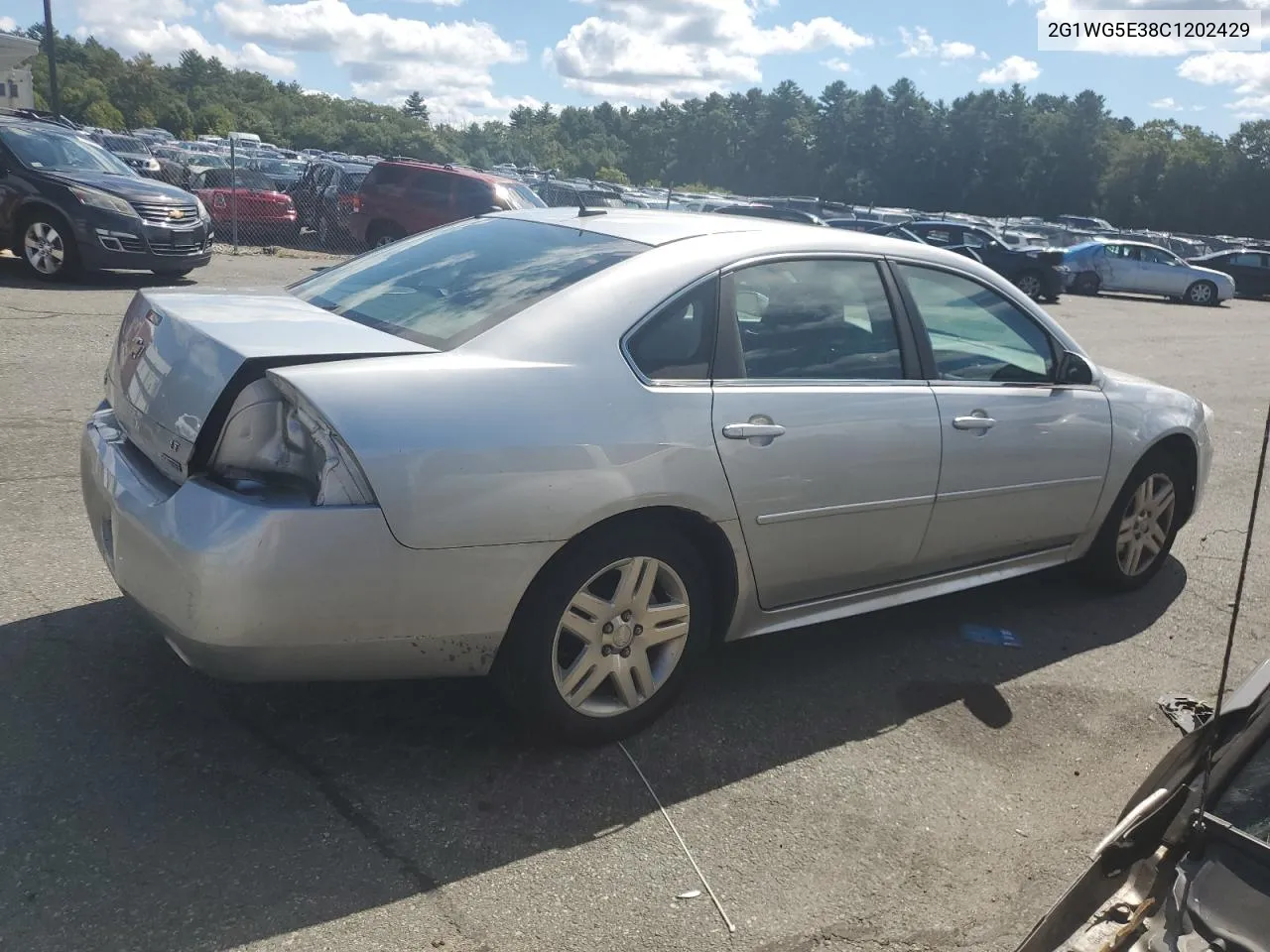 2012 Chevrolet Impala Lt VIN: 2G1WG5E38C1202429 Lot: 70305344