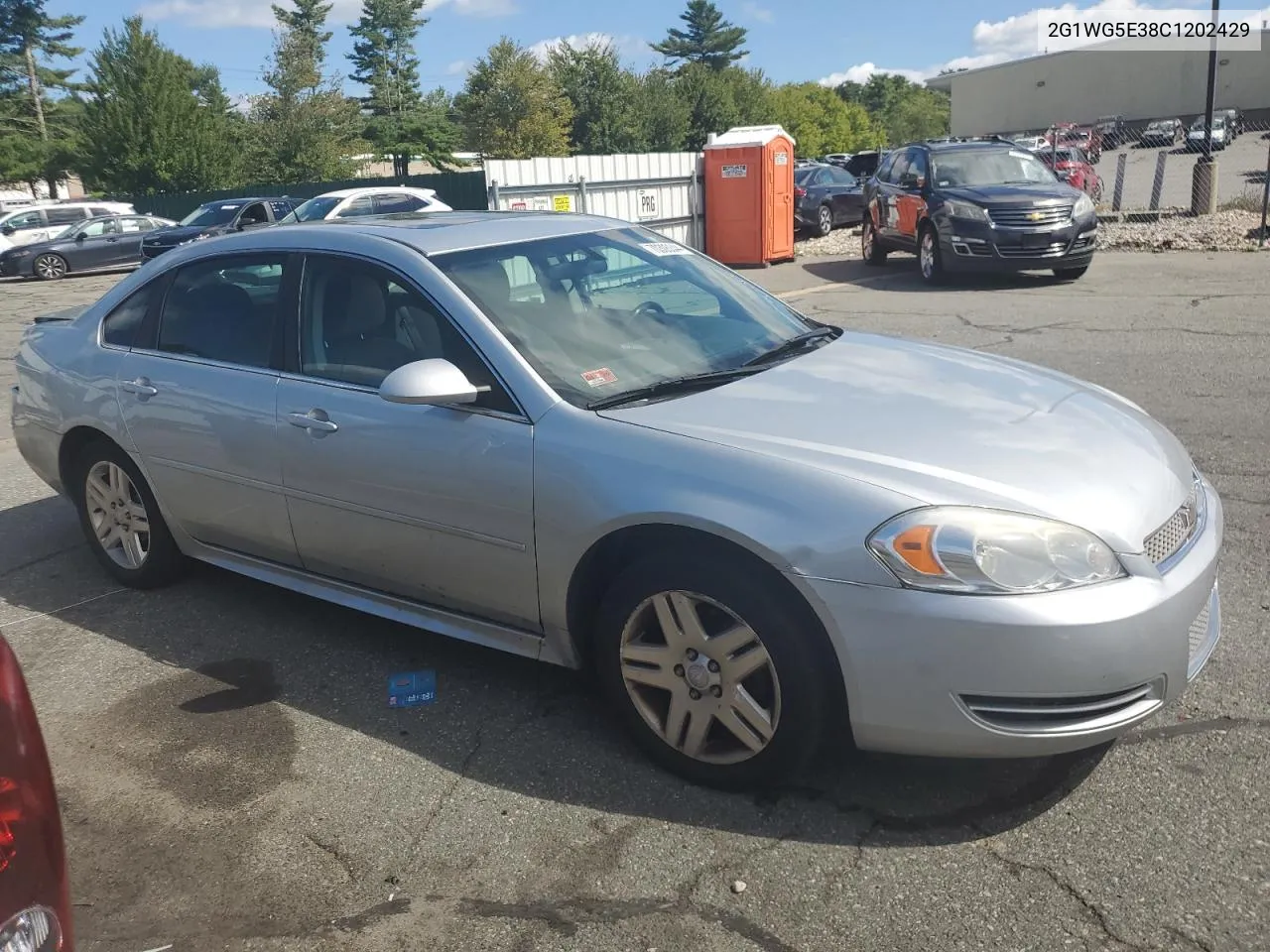 2012 Chevrolet Impala Lt VIN: 2G1WG5E38C1202429 Lot: 70305344