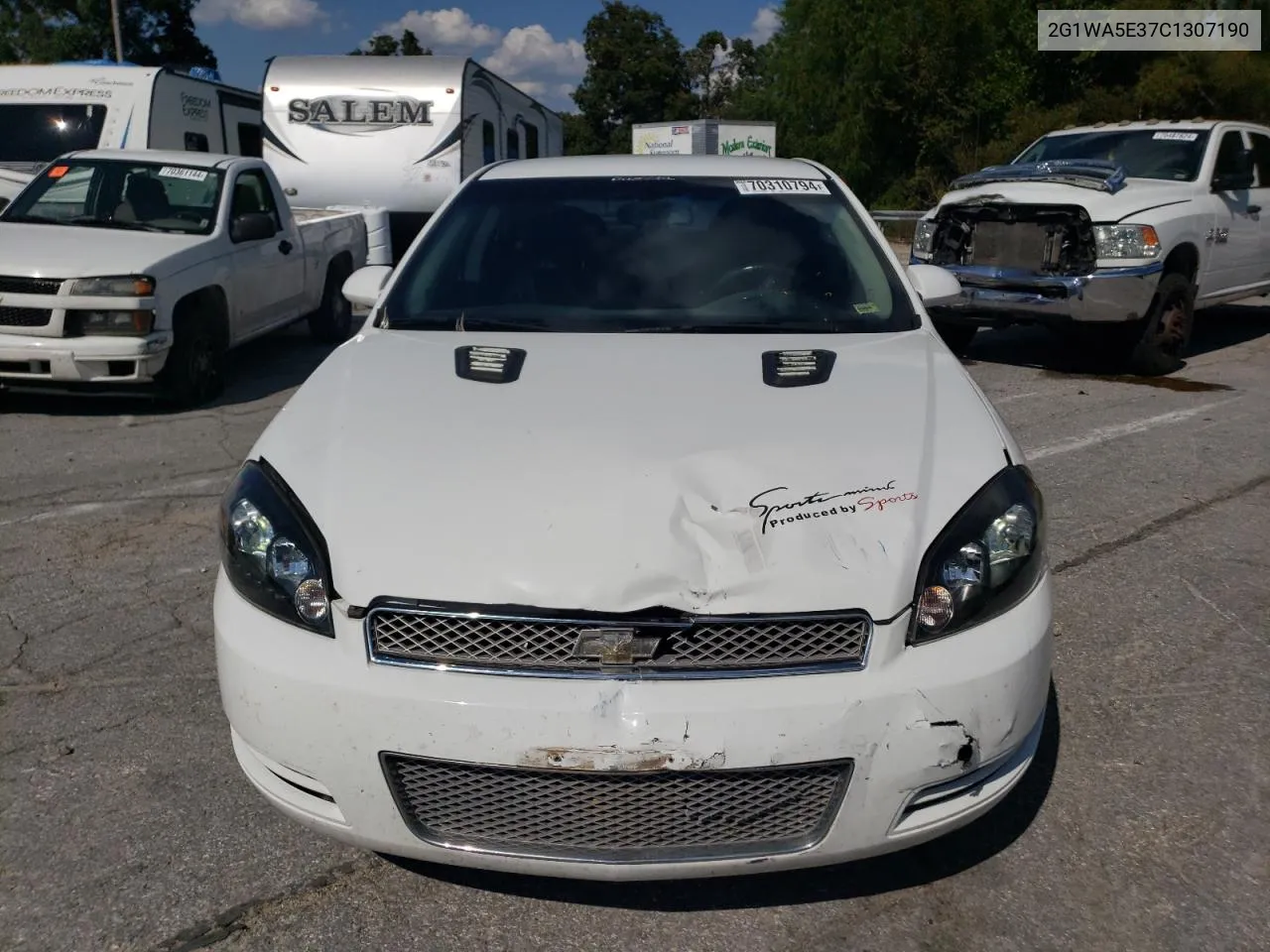 2G1WA5E37C1307190 2012 Chevrolet Impala Ls