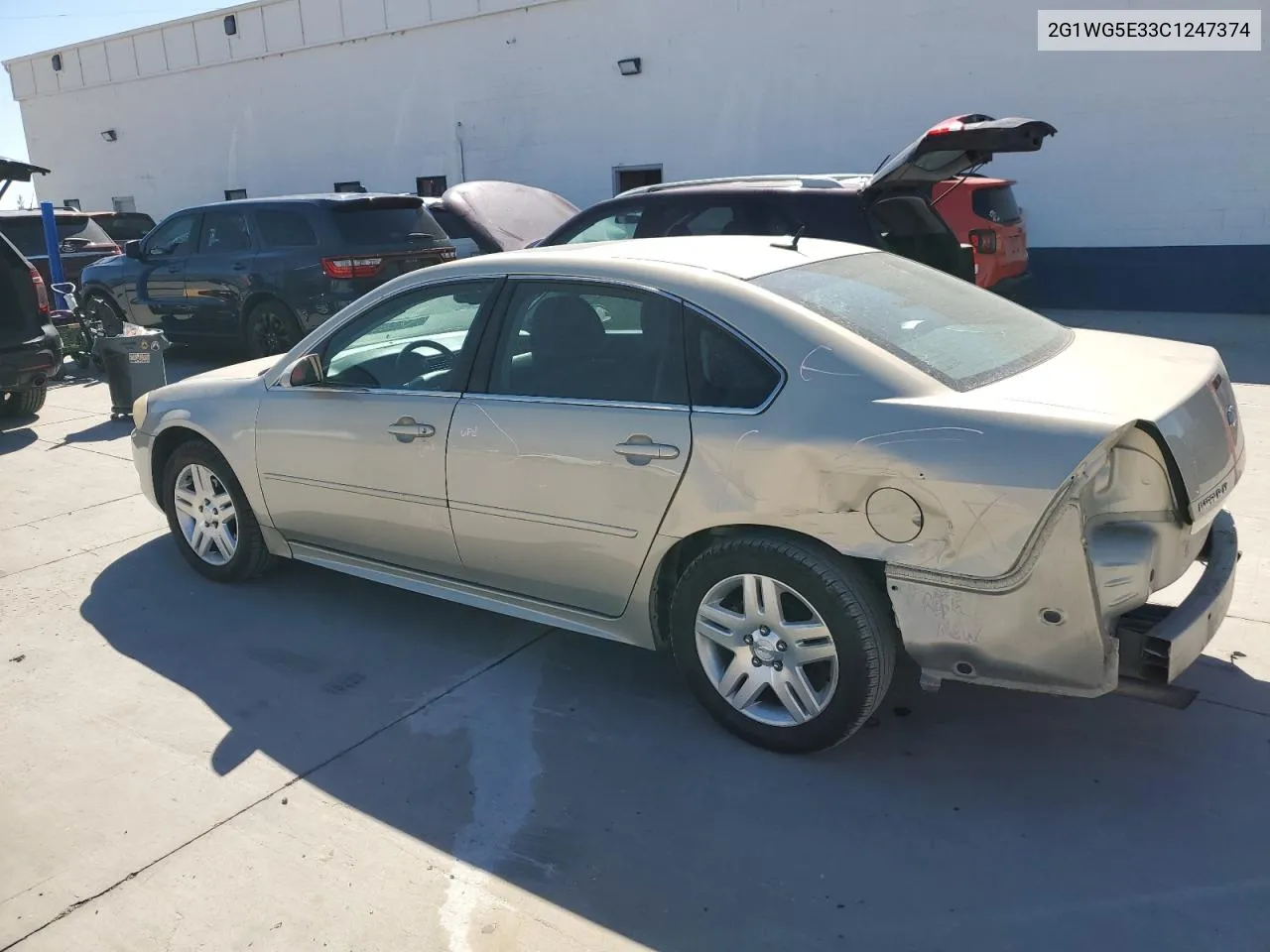 2012 Chevrolet Impala Lt VIN: 2G1WG5E33C1247374 Lot: 70397344