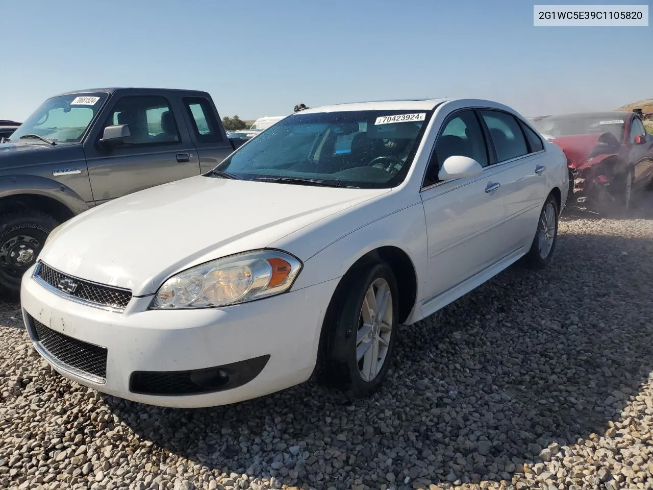 2012 Chevrolet Impala Ltz VIN: 2G1WC5E39C1105820 Lot: 70423924