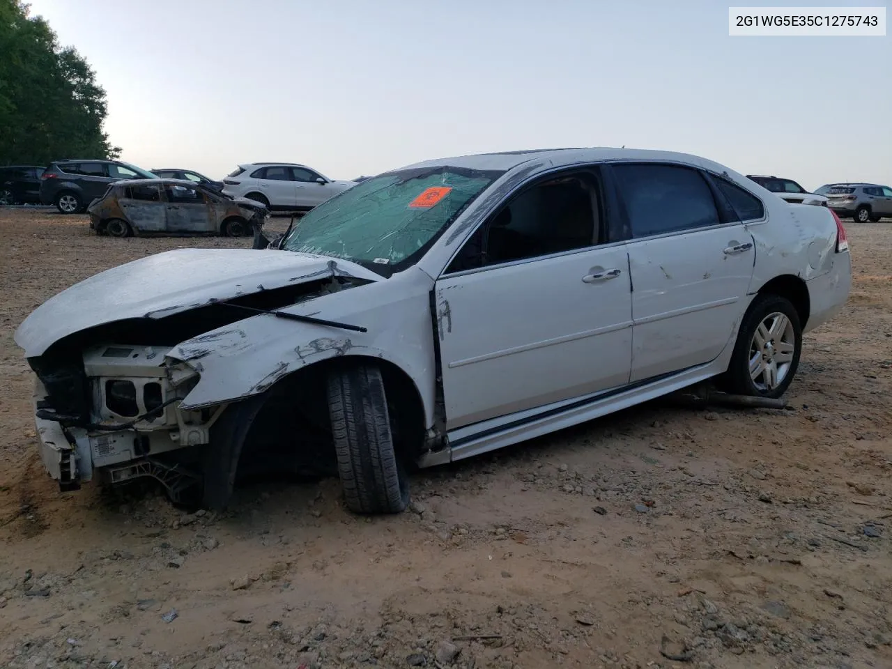 2012 Chevrolet Impala Lt VIN: 2G1WG5E35C1275743 Lot: 70571564