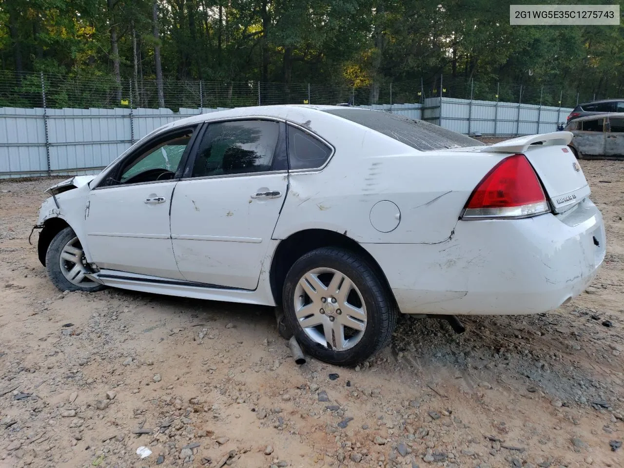 2G1WG5E35C1275743 2012 Chevrolet Impala Lt