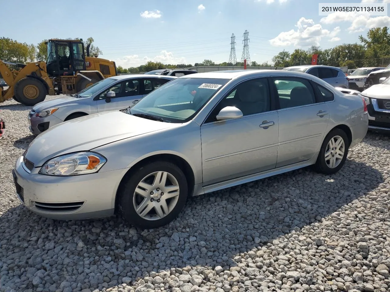 2012 Chevrolet Impala Lt VIN: 2G1WG5E37C1134155 Lot: 70680324