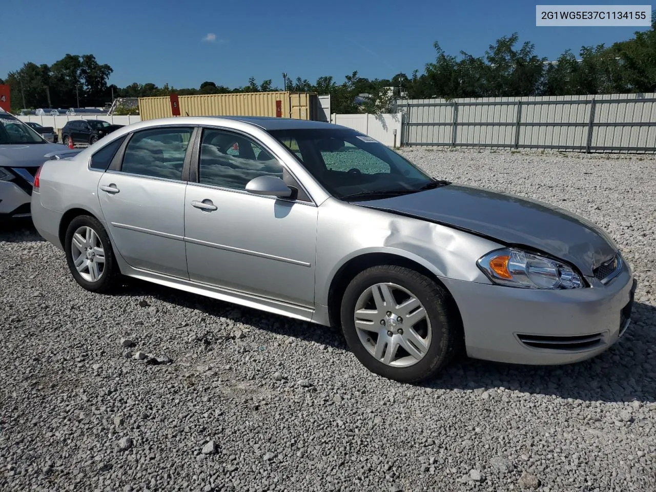 2012 Chevrolet Impala Lt VIN: 2G1WG5E37C1134155 Lot: 70680324