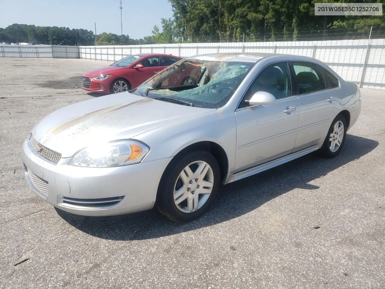 2012 Chevrolet Impala Lt VIN: 2G1WG5E35C1252706 Lot: 70852204