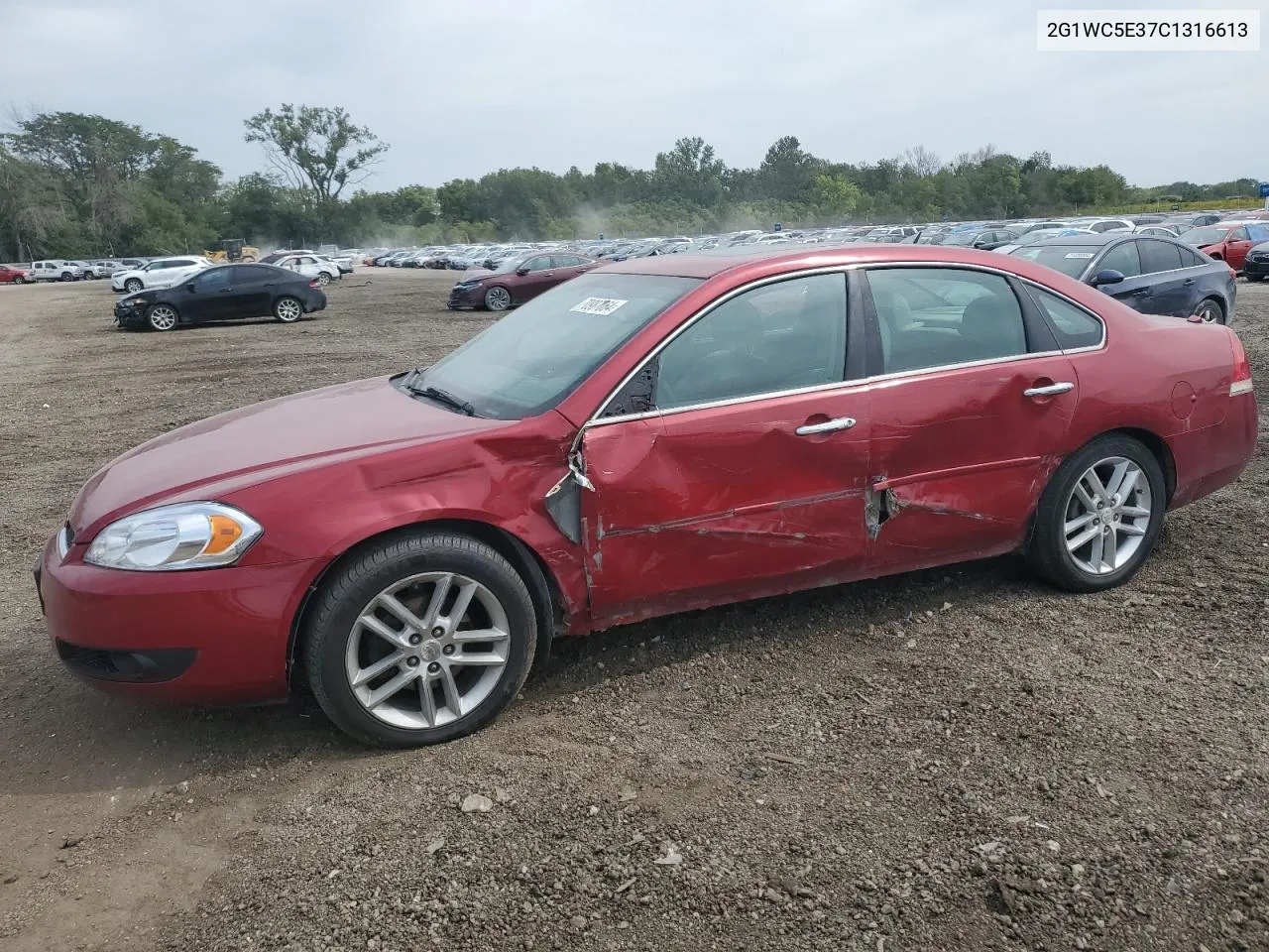 2012 Chevrolet Impala Ltz VIN: 2G1WC5E37C1316613 Lot: 70987064