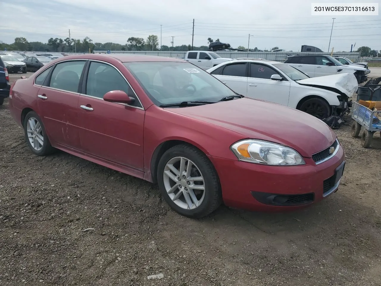 2012 Chevrolet Impala Ltz VIN: 2G1WC5E37C1316613 Lot: 70987064