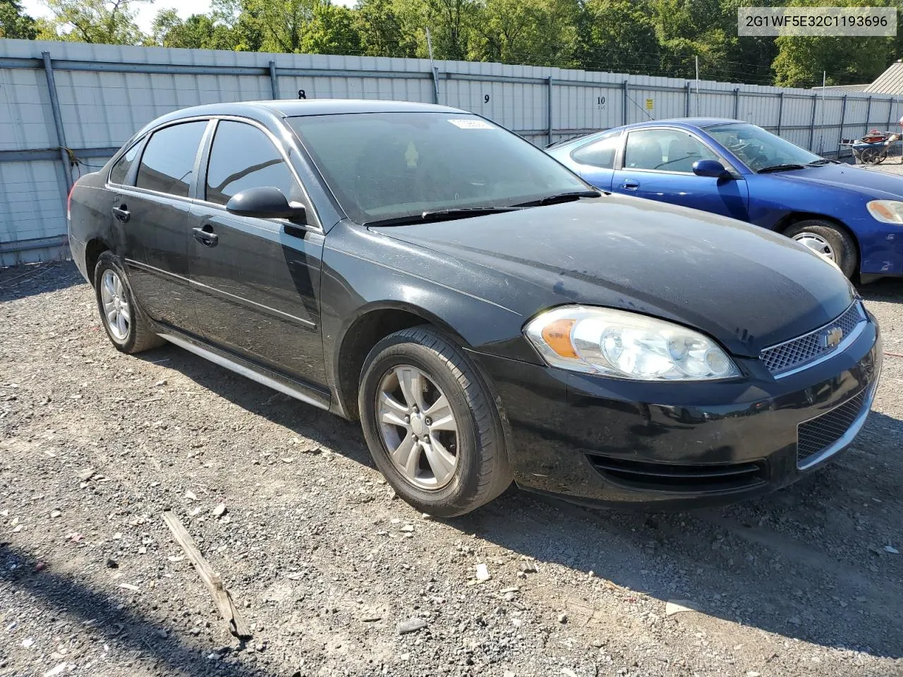 2012 Chevrolet Impala Ls VIN: 2G1WF5E32C1193696 Lot: 71096694