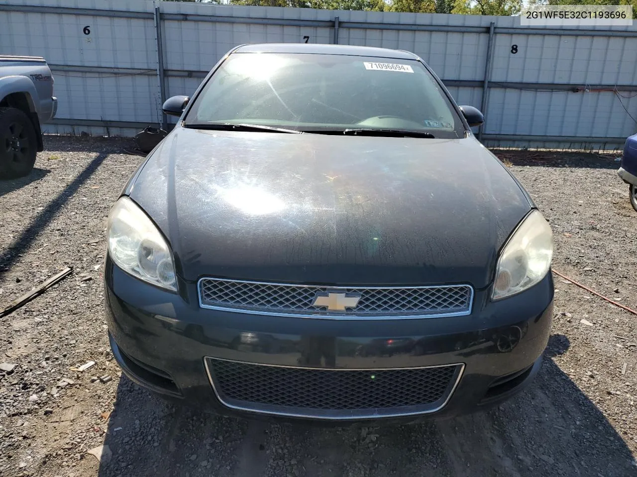 2G1WF5E32C1193696 2012 Chevrolet Impala Ls