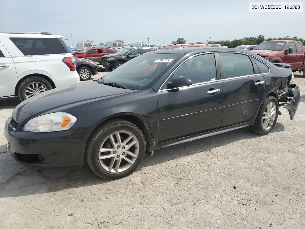 2012 Chevrolet Impala Ltz VIN: 2G1WC5E30C1196380 Lot: 71168114