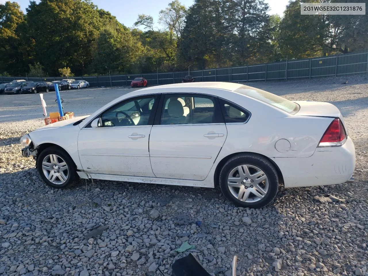 2012 Chevrolet Impala Lt VIN: 2G1WG5E32C1231876 Lot: 71466854