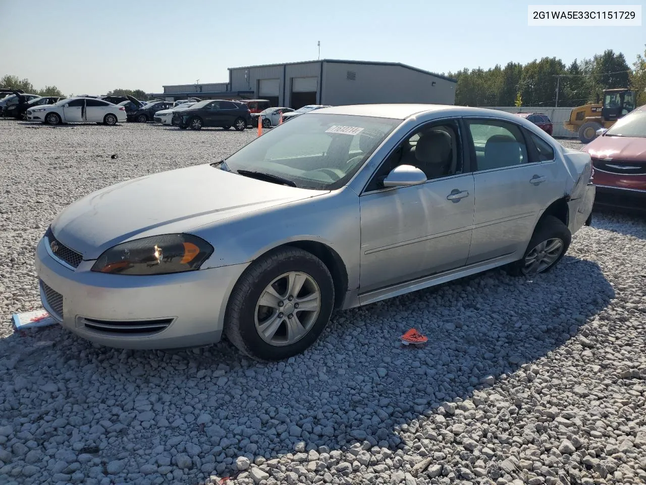 2G1WA5E33C1151729 2012 Chevrolet Impala Ls