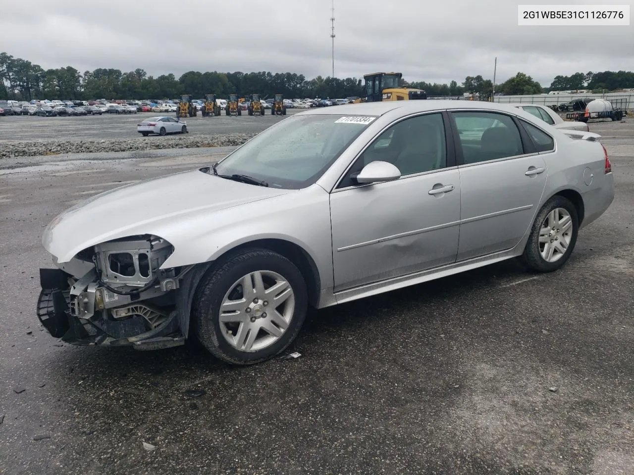 2012 Chevrolet Impala Lt VIN: 2G1WB5E31C1126776 Lot: 71701334