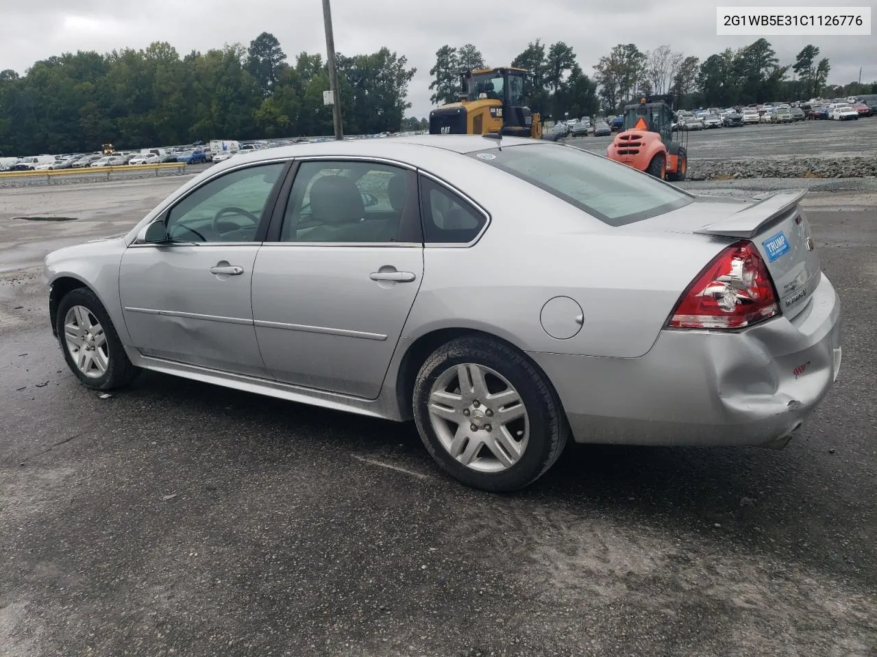 2012 Chevrolet Impala Lt VIN: 2G1WB5E31C1126776 Lot: 71701334