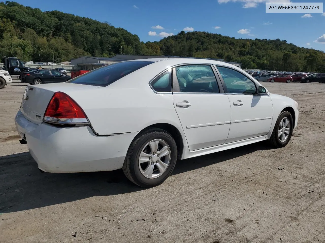 2012 Chevrolet Impala Ls VIN: 2G1WF5E33C1247779 Lot: 72246144