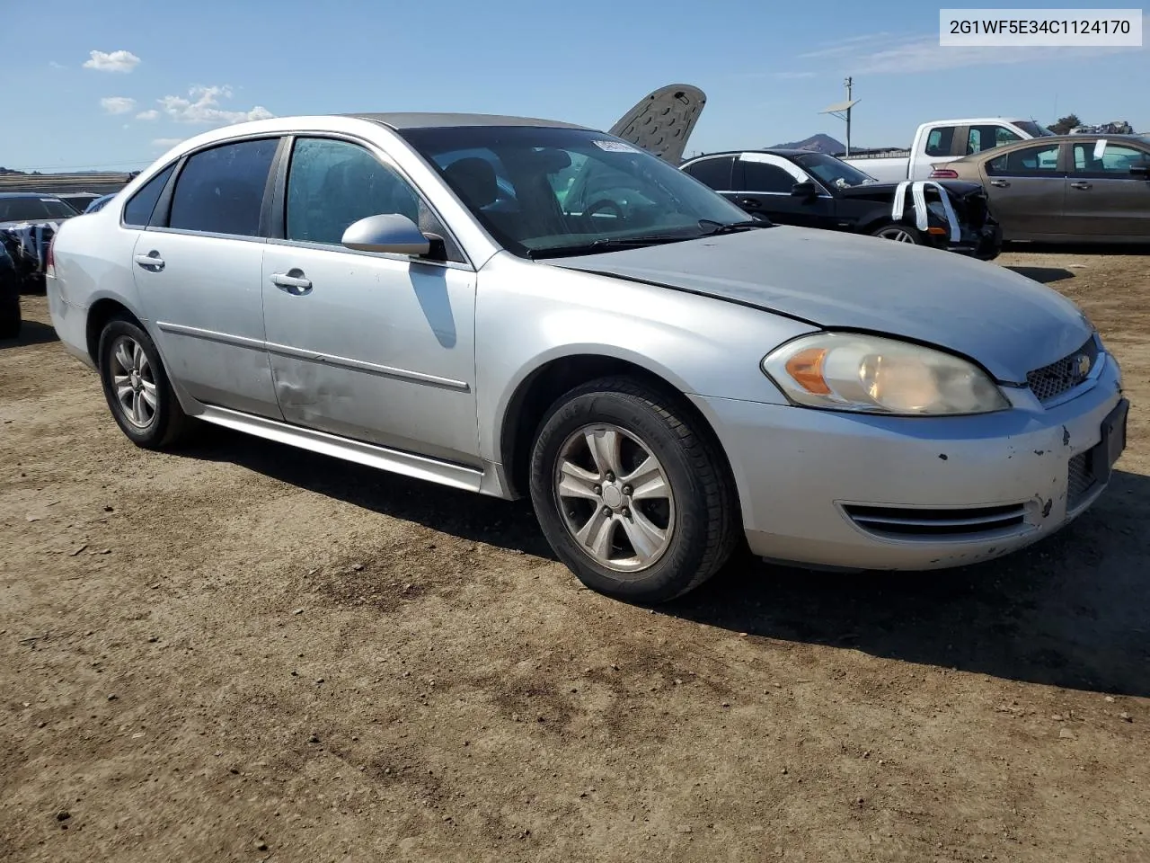 2012 Chevrolet Impala Ls VIN: 2G1WF5E34C1124170 Lot: 72421114