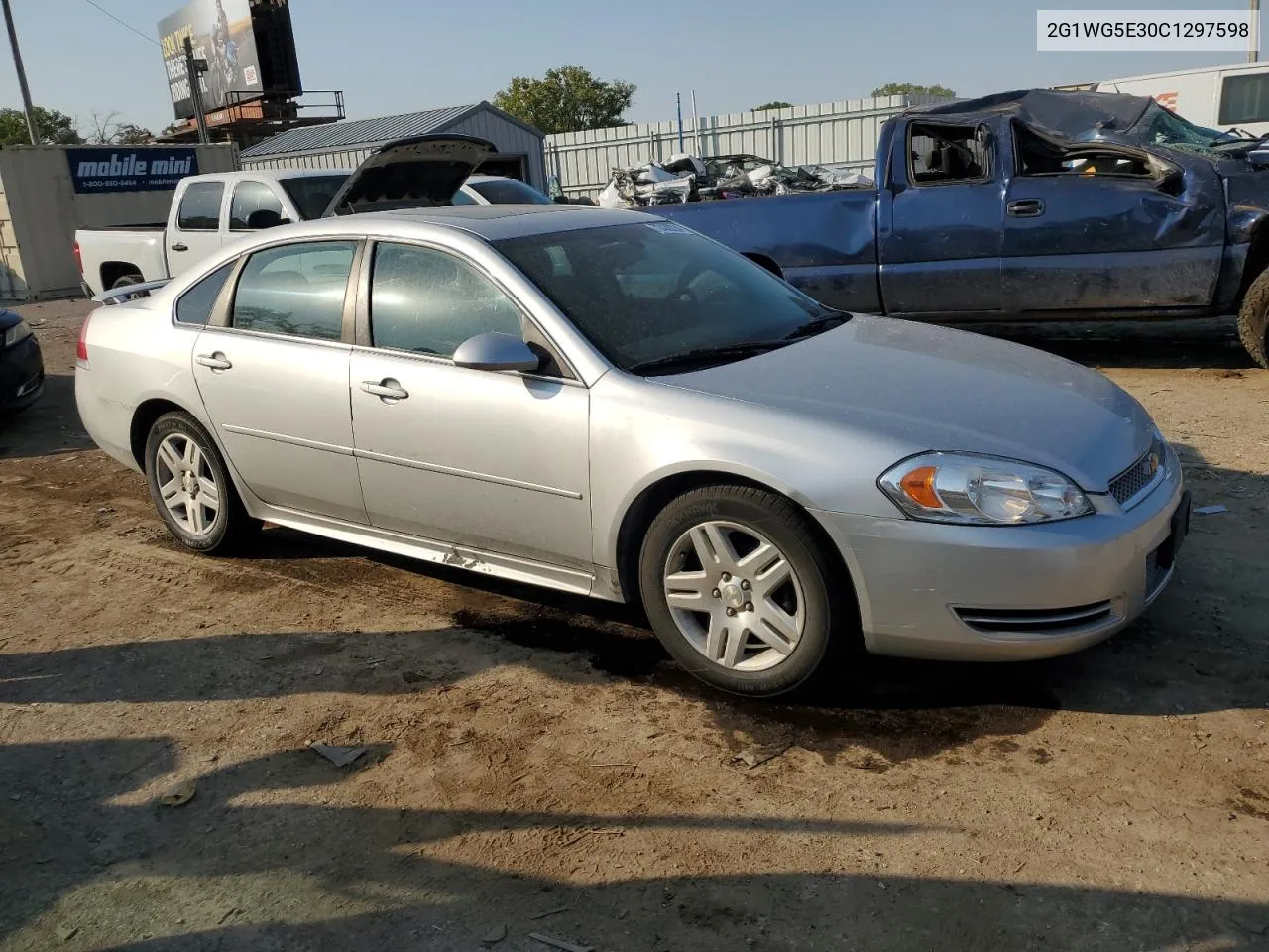 2012 Chevrolet Impala Lt VIN: 2G1WG5E30C1297598 Lot: 72430224