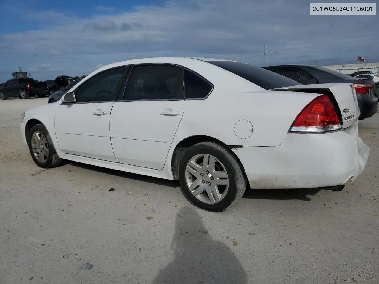 2012 Chevrolet Impala Lt VIN: 2G1WG5E34C1196001 Lot: 72648774