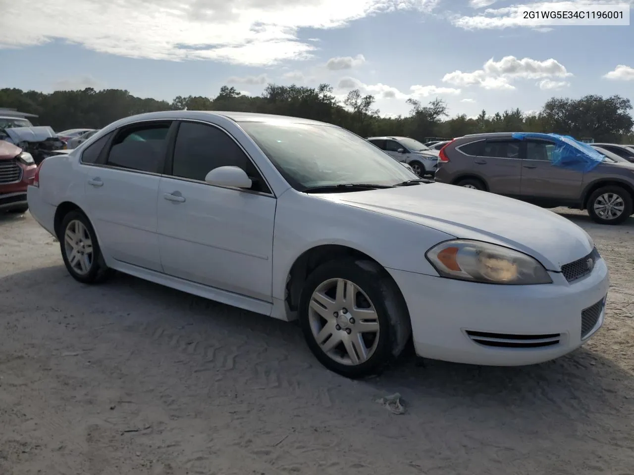 2012 Chevrolet Impala Lt VIN: 2G1WG5E34C1196001 Lot: 72648774