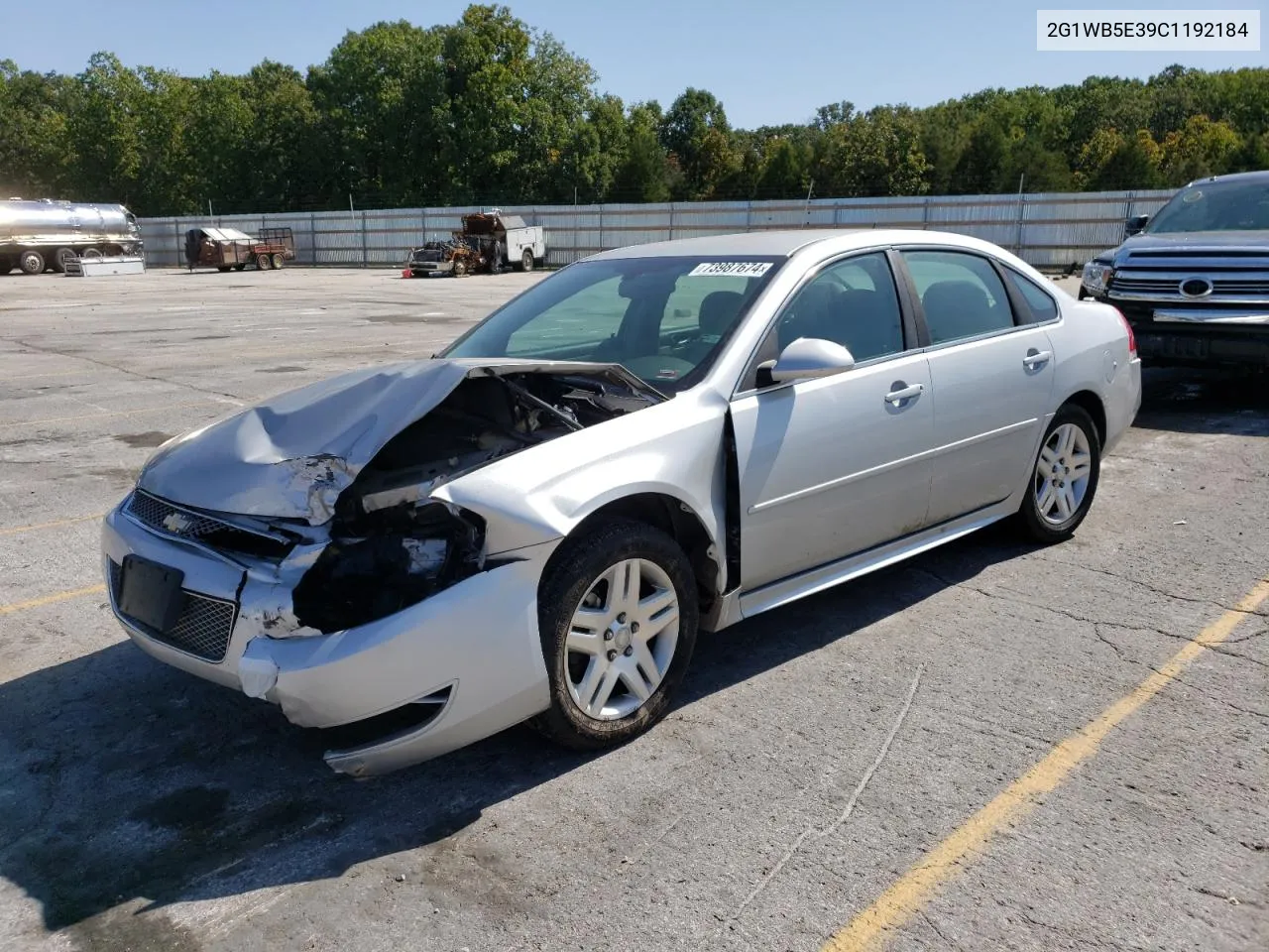 2012 Chevrolet Impala Lt VIN: 2G1WB5E39C1192184 Lot: 73987674