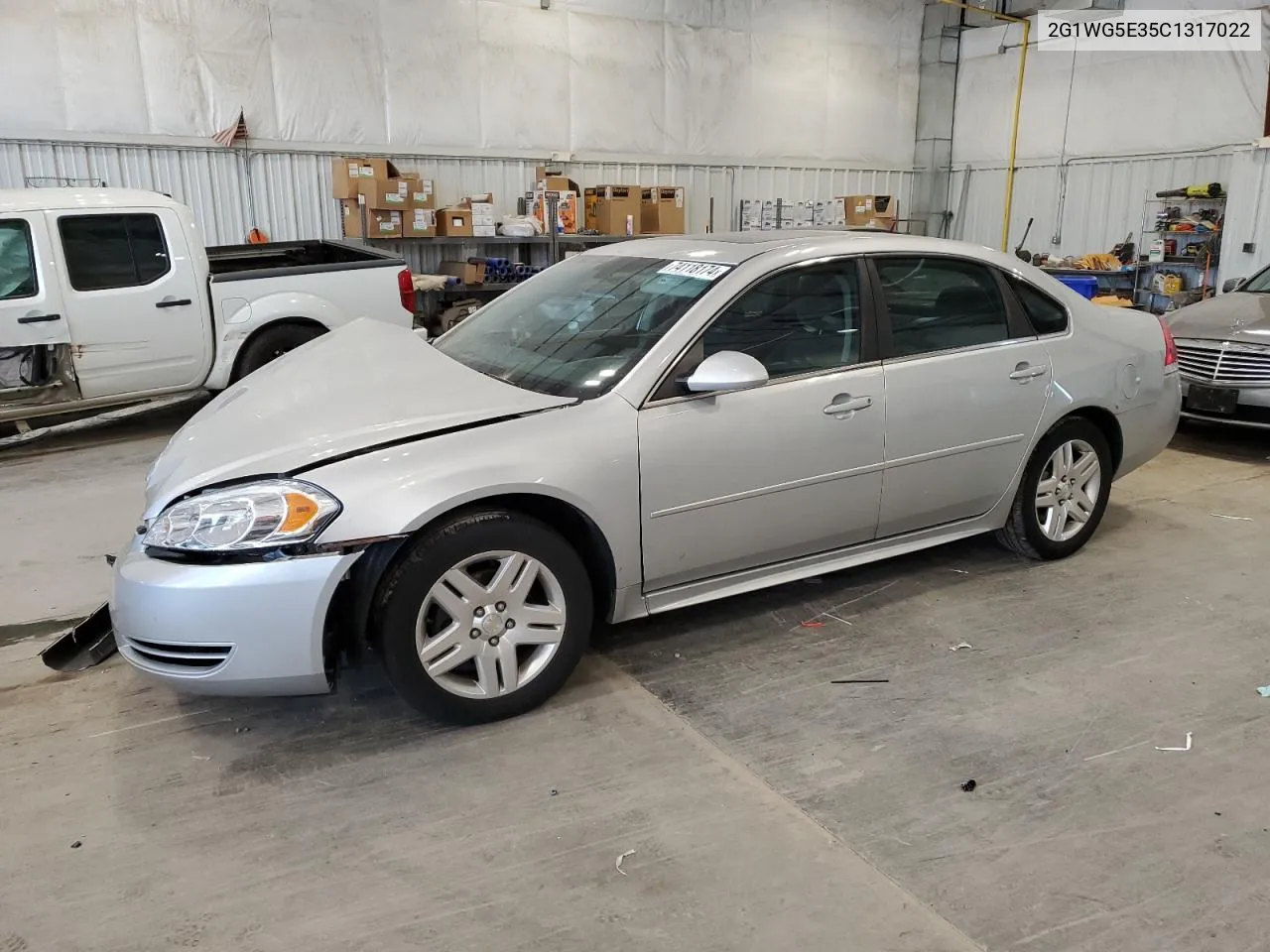 2012 Chevrolet Impala Lt VIN: 2G1WG5E35C1317022 Lot: 74118174