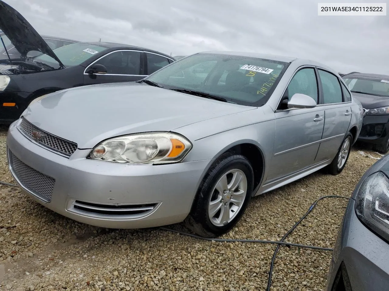 2012 Chevrolet Impala Ls VIN: 2G1WA5E34C1125222 Lot: 74176794