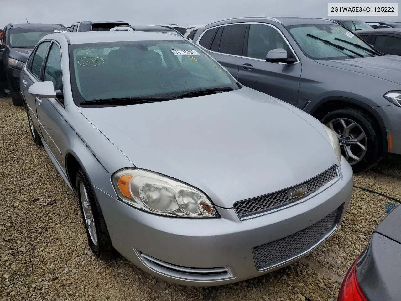 2012 Chevrolet Impala Ls VIN: 2G1WA5E34C1125222 Lot: 74176794