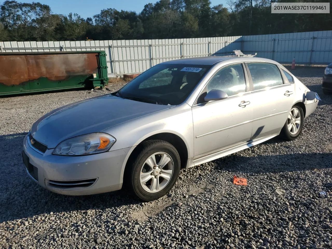 2012 Chevrolet Impala Ls VIN: 2G1WA5E37C1199461 Lot: 74557374