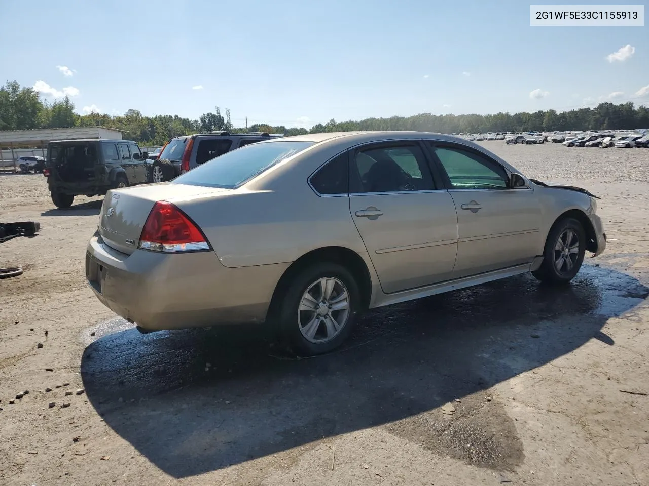 2012 Chevrolet Impala Ls VIN: 2G1WF5E33C1155913 Lot: 74687494