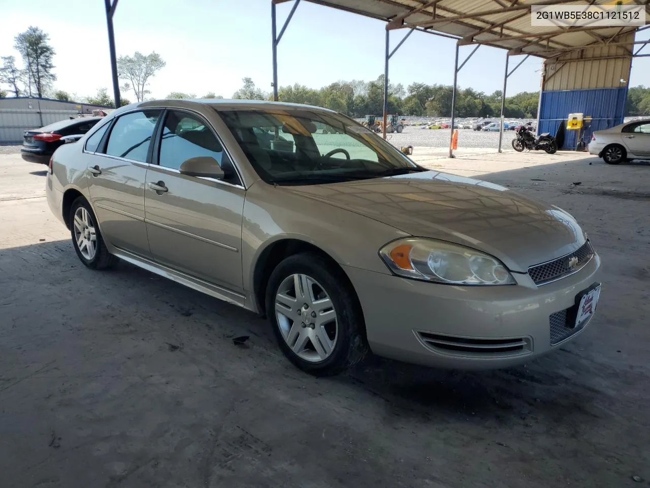 2012 Chevrolet Impala Lt VIN: 2G1WB5E38C1121512 Lot: 74896484