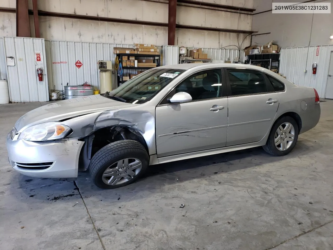 2012 Chevrolet Impala Lt VIN: 2G1WG5E38C1231283 Lot: 75202714