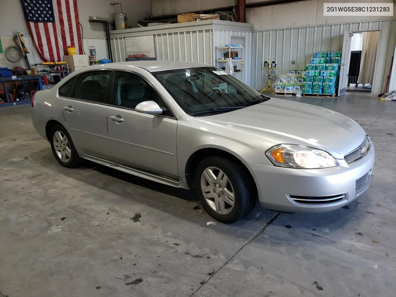 2012 Chevrolet Impala Lt VIN: 2G1WG5E38C1231283 Lot: 75202714