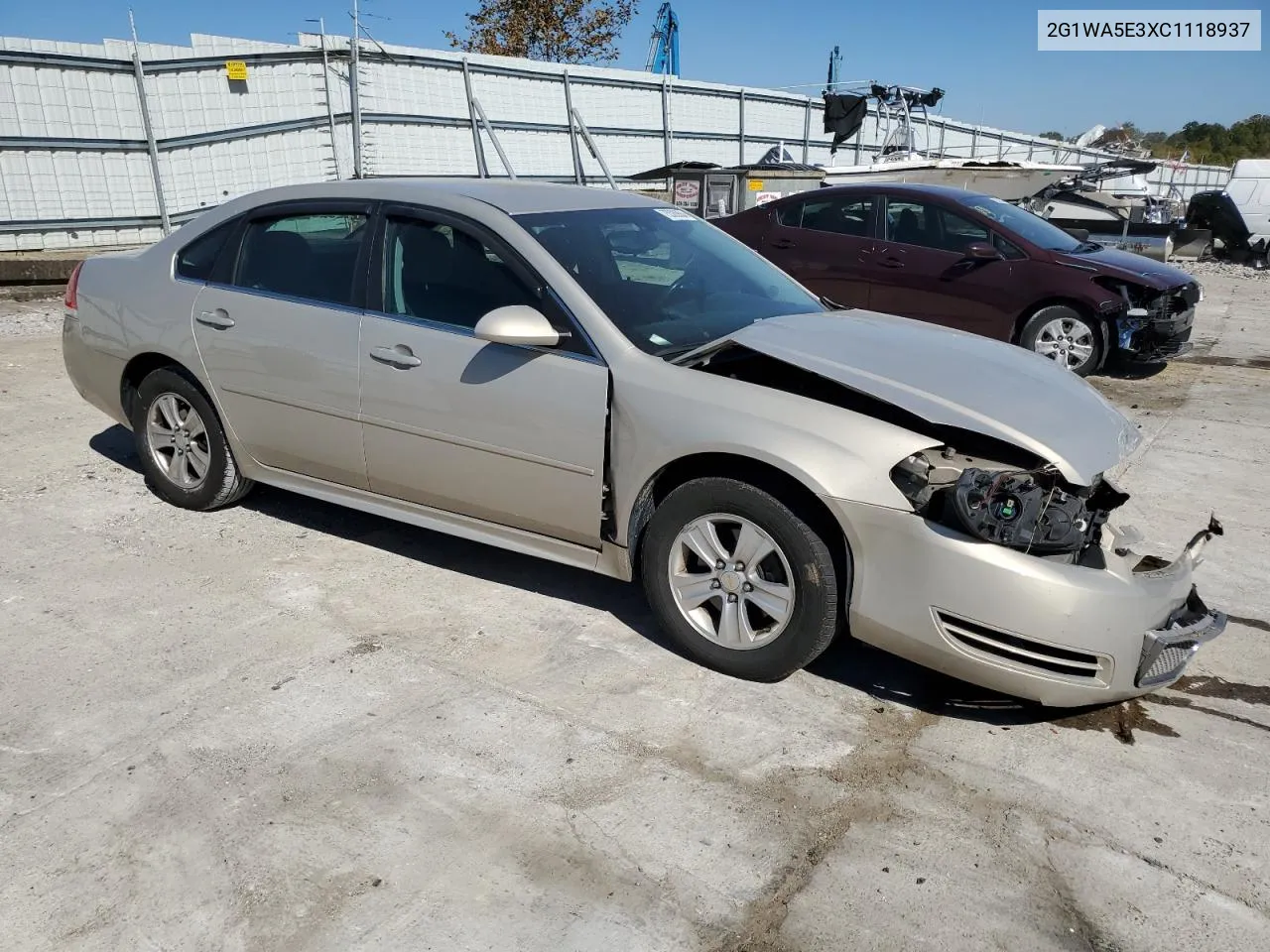 2012 Chevrolet Impala Ls VIN: 2G1WA5E3XC1118937 Lot: 75326864