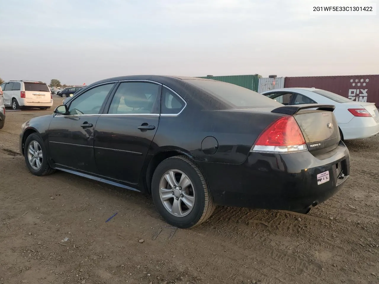 2012 Chevrolet Impala Ls VIN: 2G1WF5E33C1301422 Lot: 75423014