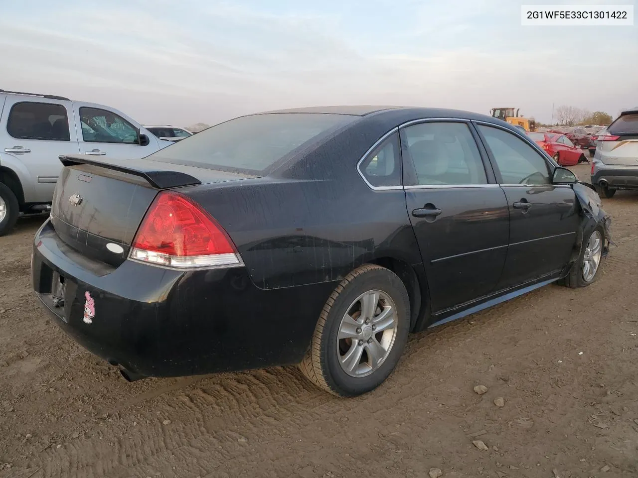 2012 Chevrolet Impala Ls VIN: 2G1WF5E33C1301422 Lot: 75423014