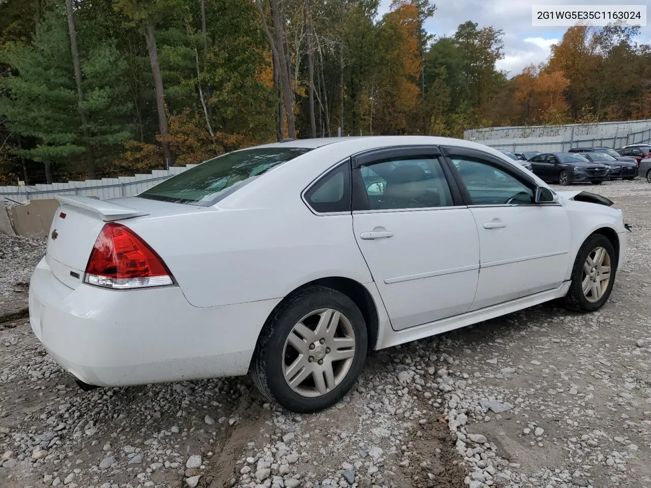 2012 Chevrolet Impala Lt VIN: 2G1WG5E35C1163024 Lot: 75851774