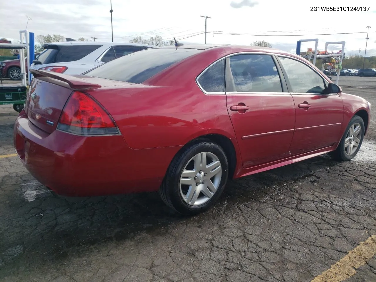 2012 Chevrolet Impala Lt VIN: 2G1WB5E31C1249137 Lot: 75885624