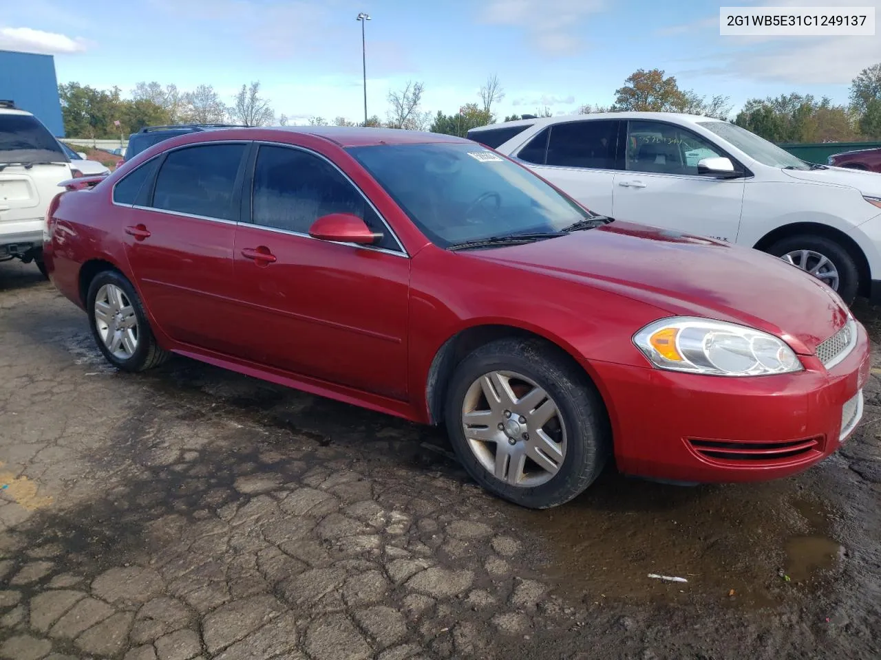 2012 Chevrolet Impala Lt VIN: 2G1WB5E31C1249137 Lot: 75885624