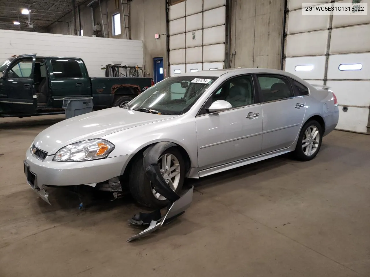 2012 Chevrolet Impala Ltz VIN: 2G1WC5E31C1315022 Lot: 75914764