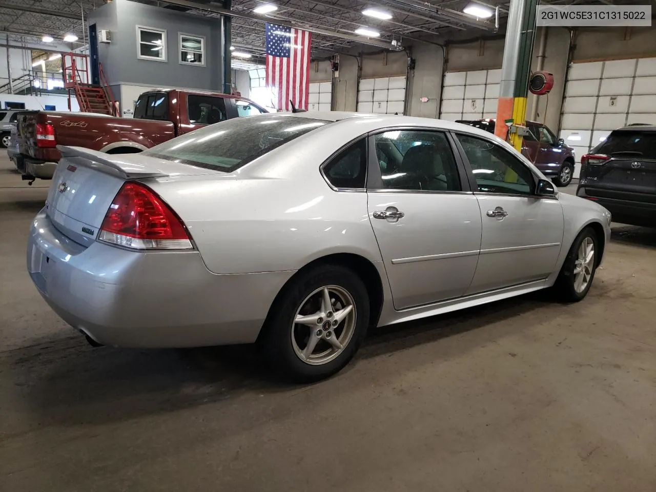 2012 Chevrolet Impala Ltz VIN: 2G1WC5E31C1315022 Lot: 75914764