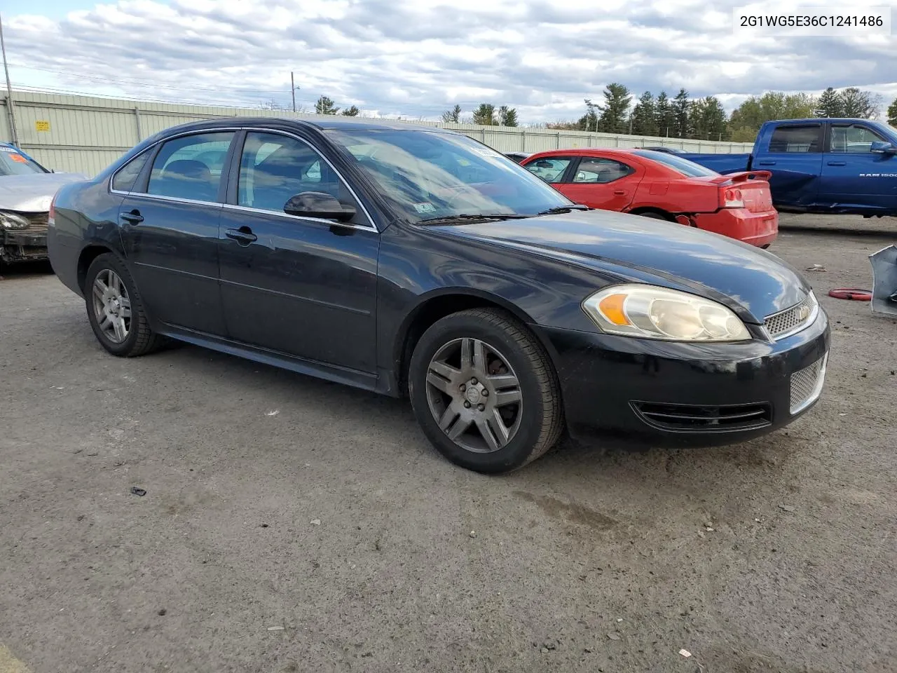 2012 Chevrolet Impala Lt VIN: 2G1WG5E36C1241486 Lot: 75927894