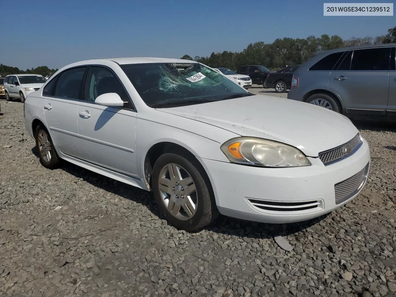 2012 Chevrolet Impala Lt VIN: 2G1WG5E34C1239512 Lot: 76047894