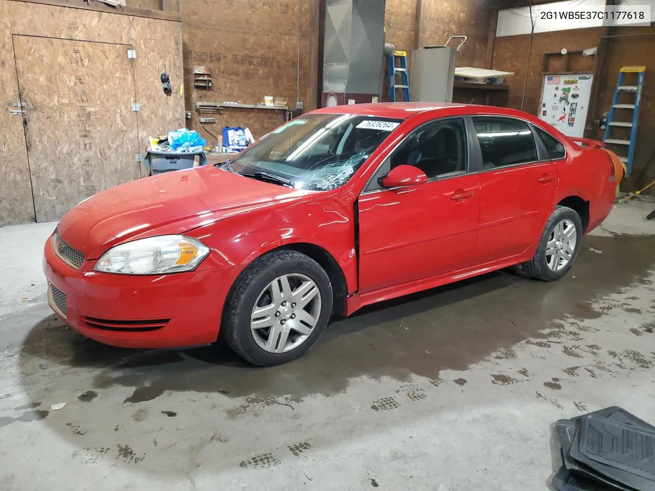 2012 Chevrolet Impala Lt VIN: 2G1WB5E37C1177618 Lot: 76326264